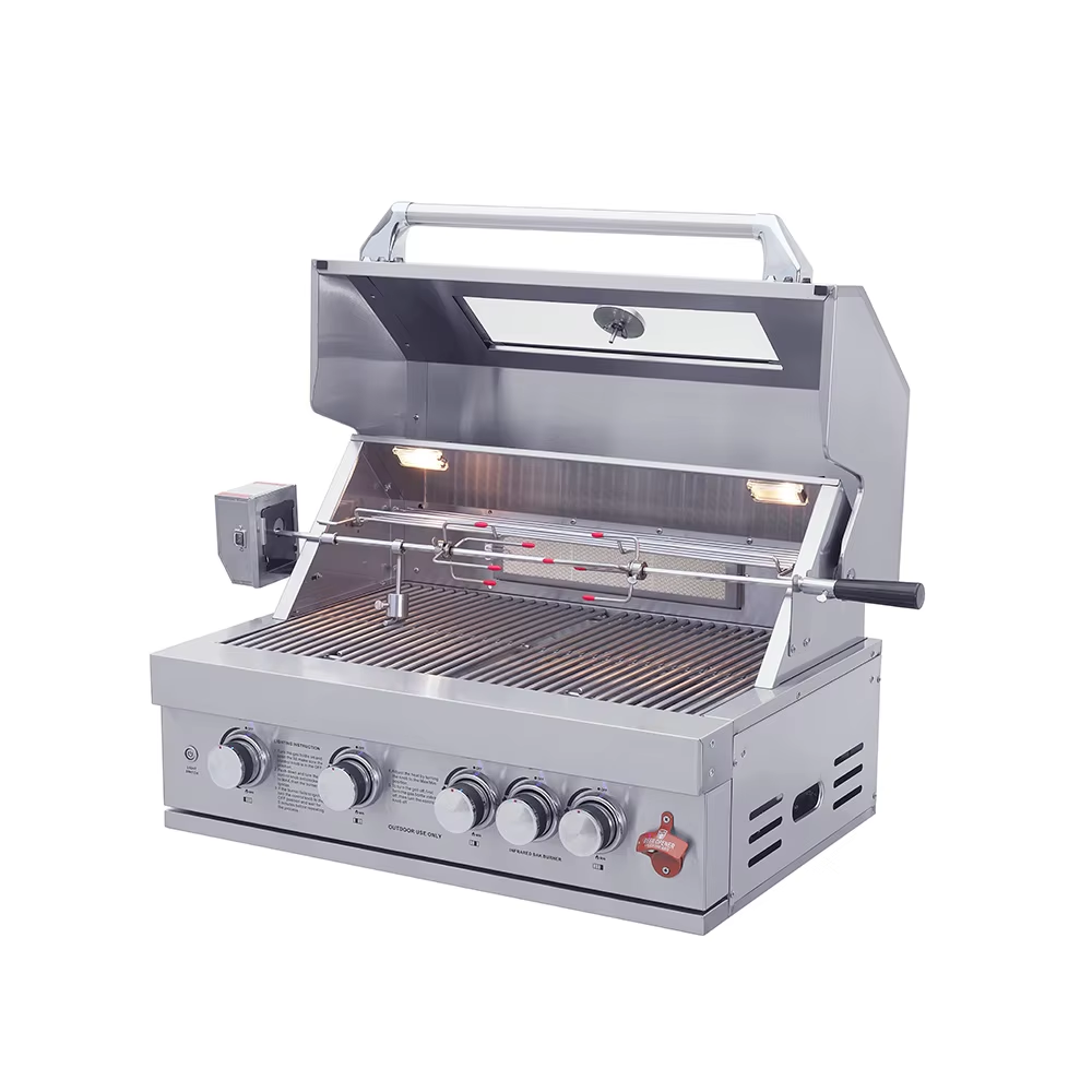 Custom Made Gas Bbq Grill Outdoor Stainless Steel Gas Grill Bbq For Garden
