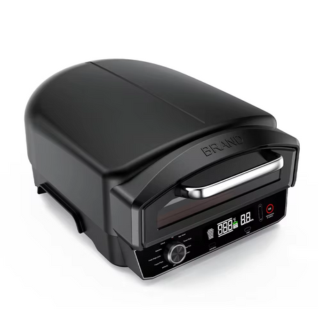 14 Inch Electric Pizza Oven Gas pizza oven With Ceramic Stone 950 Degrees Stainless Steel Indoor And Portable Outdoor Pizza Oven