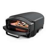 14 Inch Electric Pizza Oven Gas pizza oven With Ceramic Stone 950 Degrees Stainless Steel Indoor And Portable Outdoor Pizza Oven